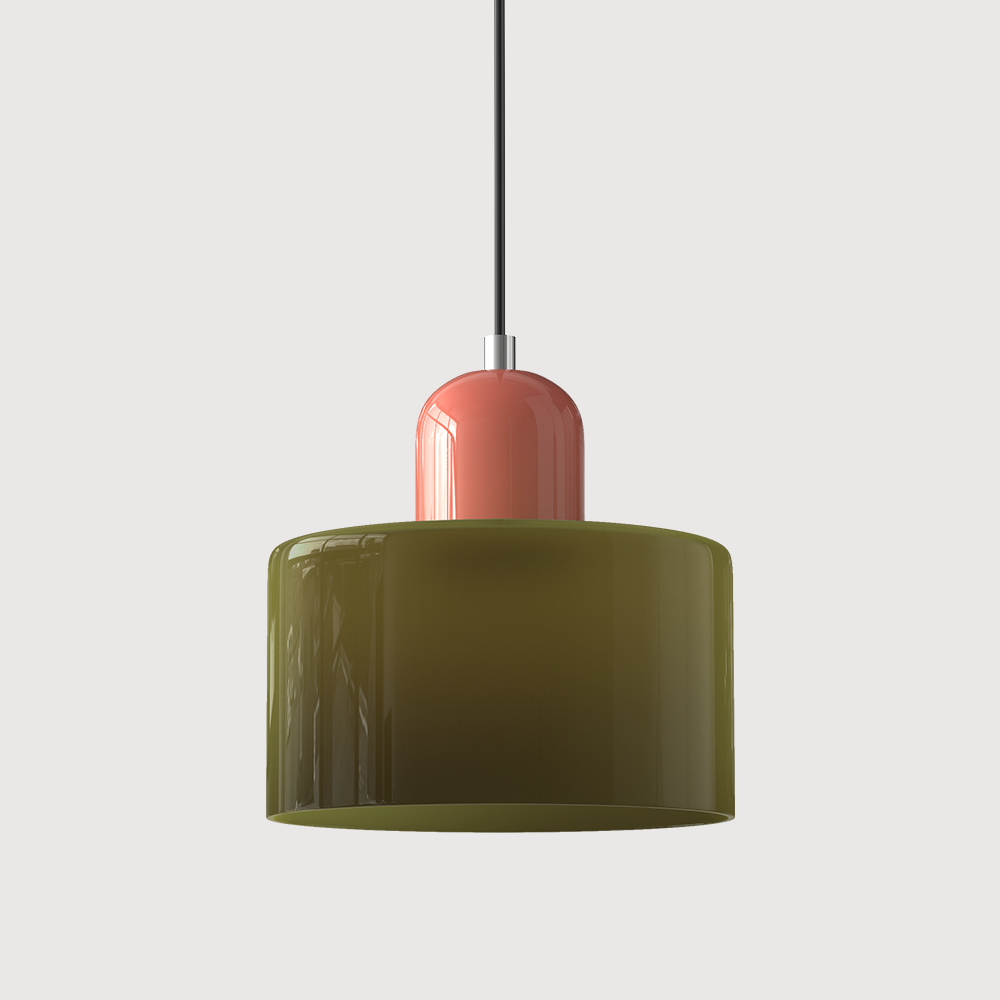 Lunvera Modern Glass Pendant Light – Adjustable Designer Ceiling Lamp for Interiors