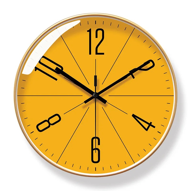 Elara Modern Wall Clock Decor for Stylish Contemporary Living Spaces