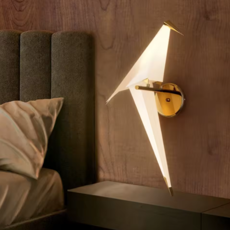 Sylven Bird Modern Wall Light – Artistic LED Sconce for Cozy Interiors