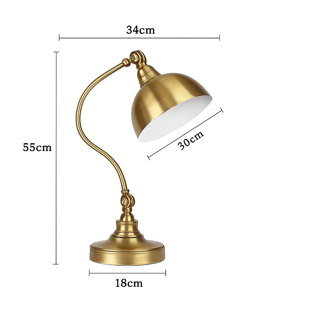 Corvelle Rustic LED Table Lamp – Stylish Lighting for Modern Homes