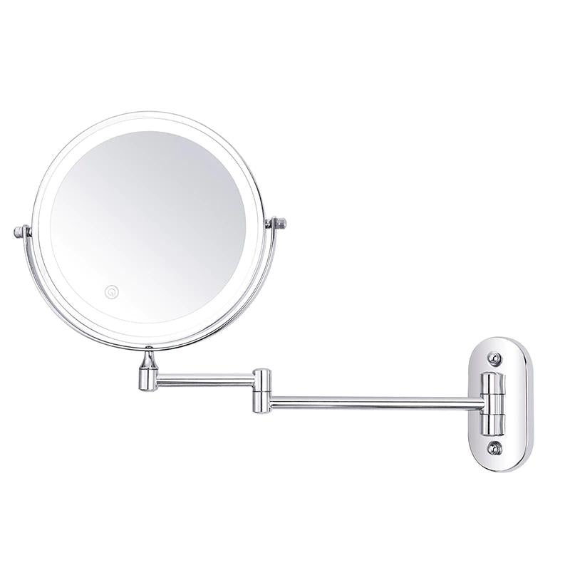 Brightview Bathroom LED Mirror with Adjustable Magnification Lighting