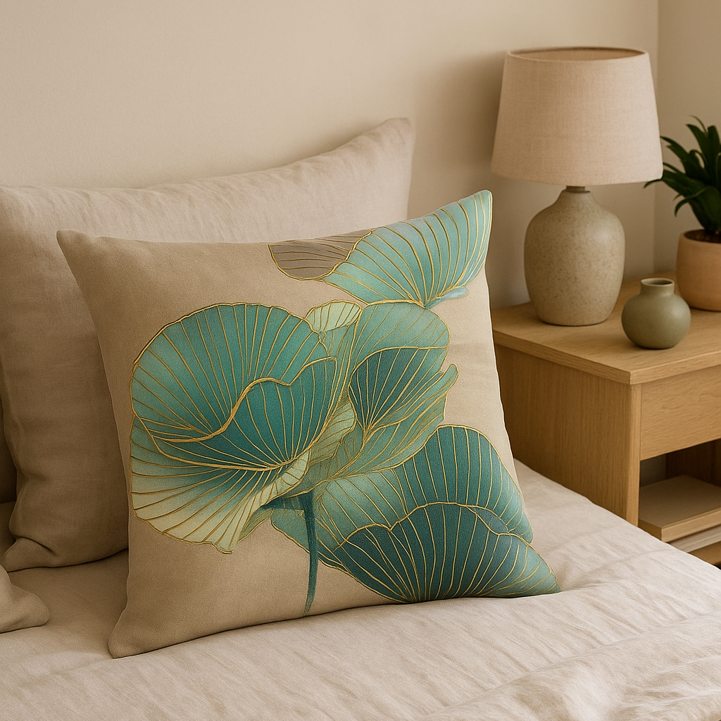 Jasor Floral Sofa Cushion Covers – Artistic Design for Elegant Home Decor