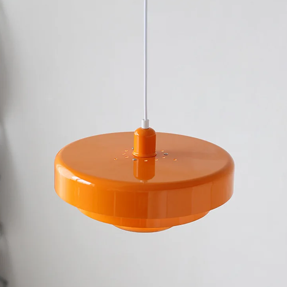 Pastel Tier Pendant Light with Aluminium Kitchen Design