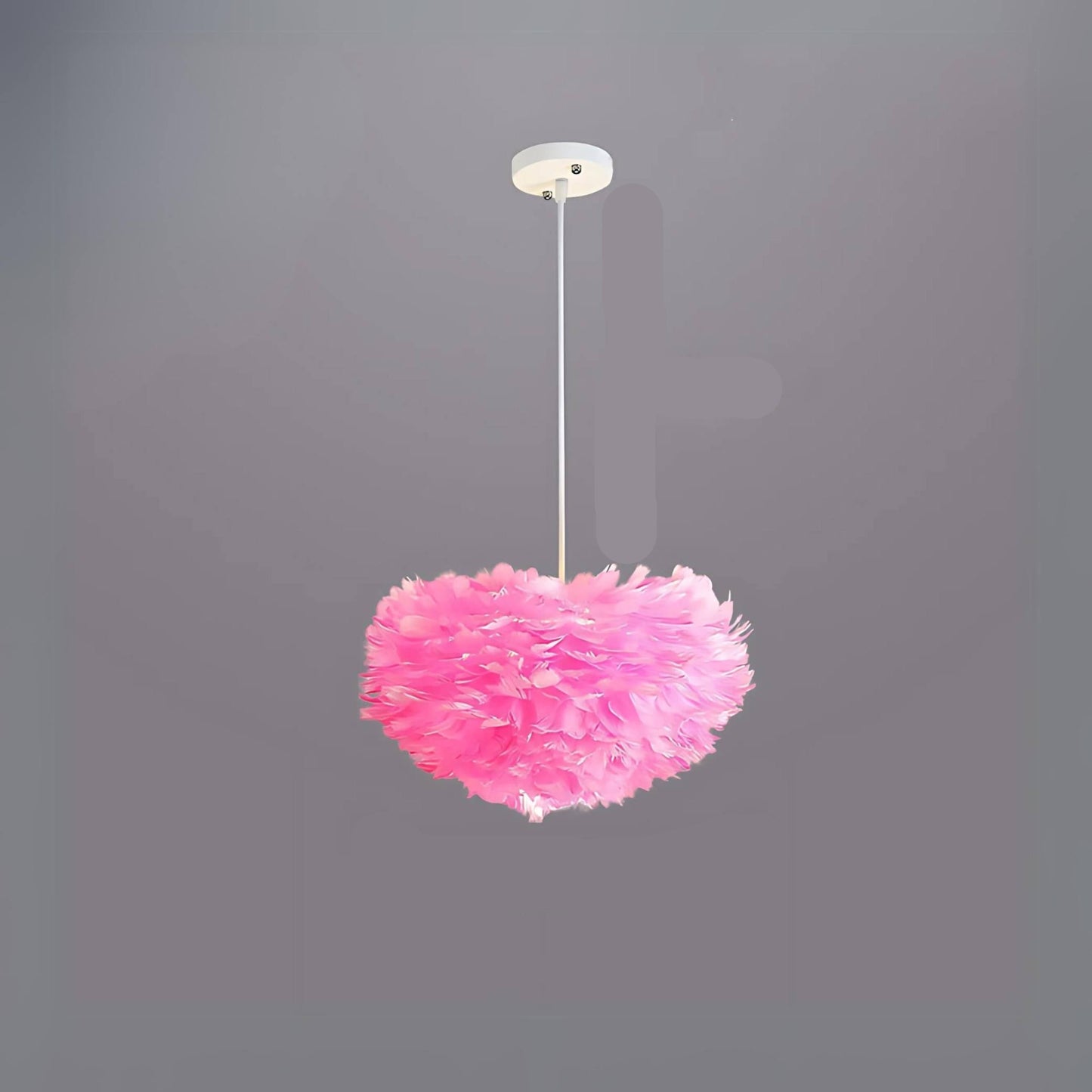 Cloud Plume Feather Chandelier with Adjustable Modern Room Lighting