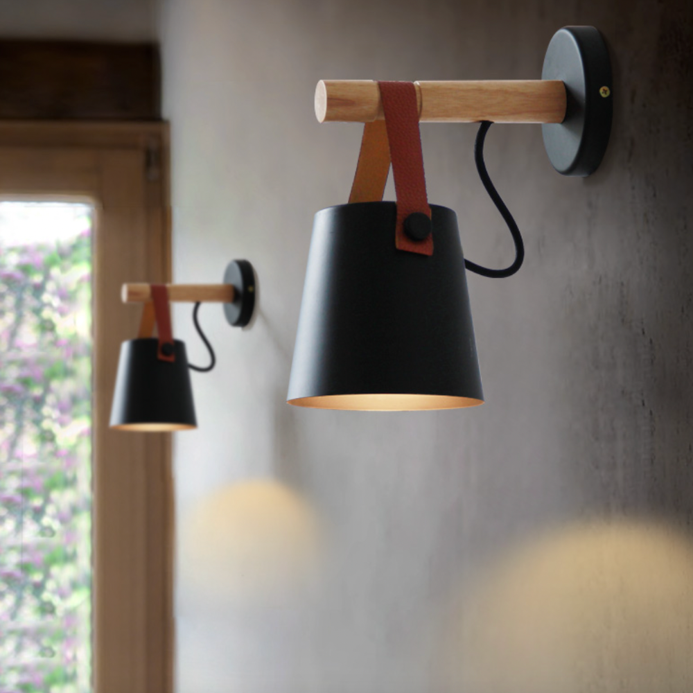 Nordhaven Modern Wooden Bathroom Wall Light for Soft Cosy Lighting