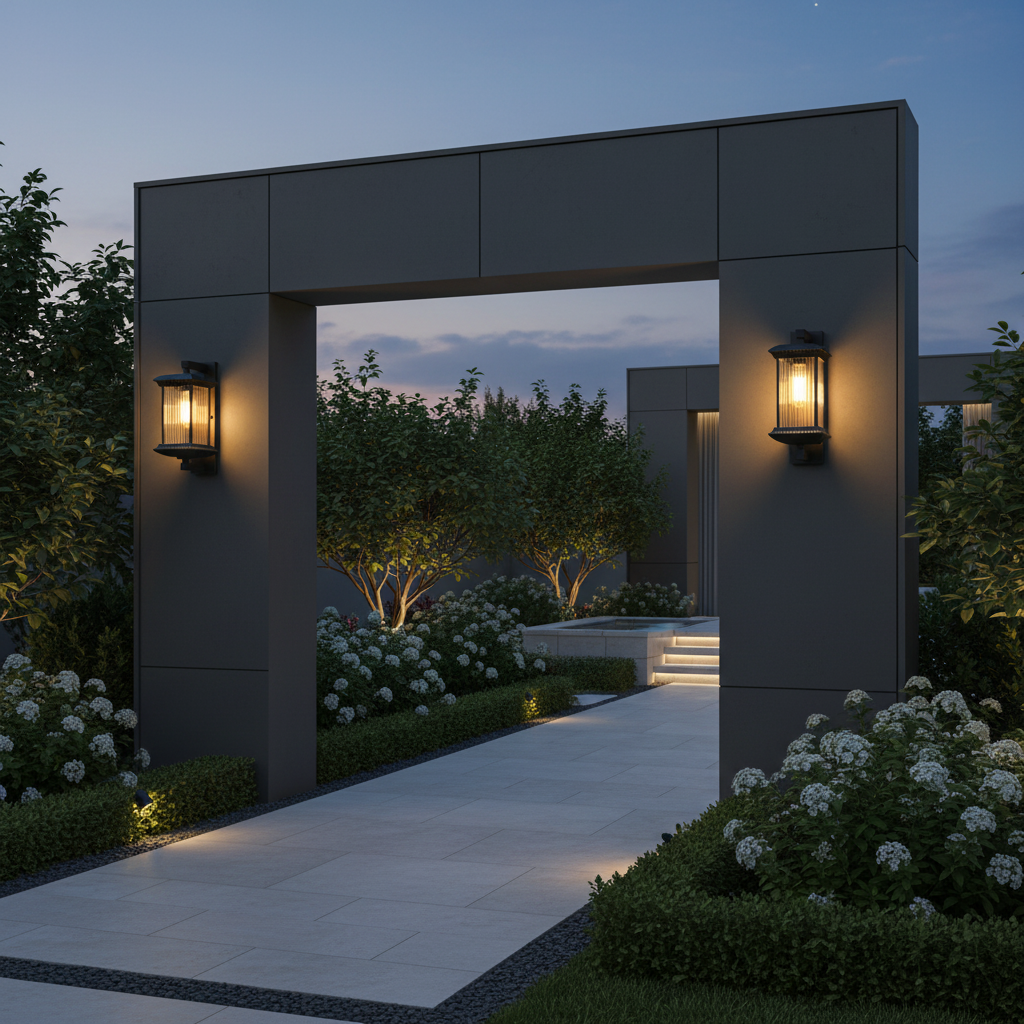 Pavo Outdoor Wall Lantern | Elegant Exterior Wall Light