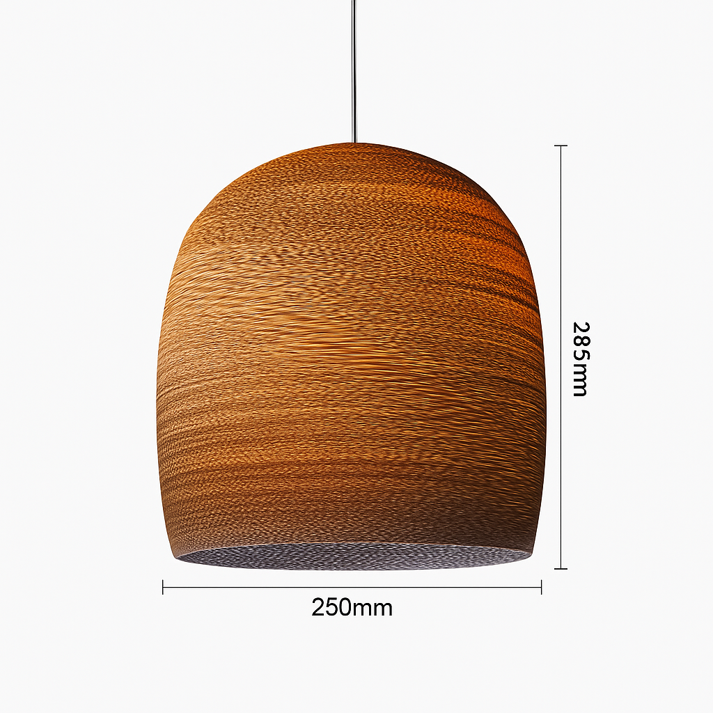 Avenra Japandi Pendant Light – Minimalist Design for Warm Ambient Lighting