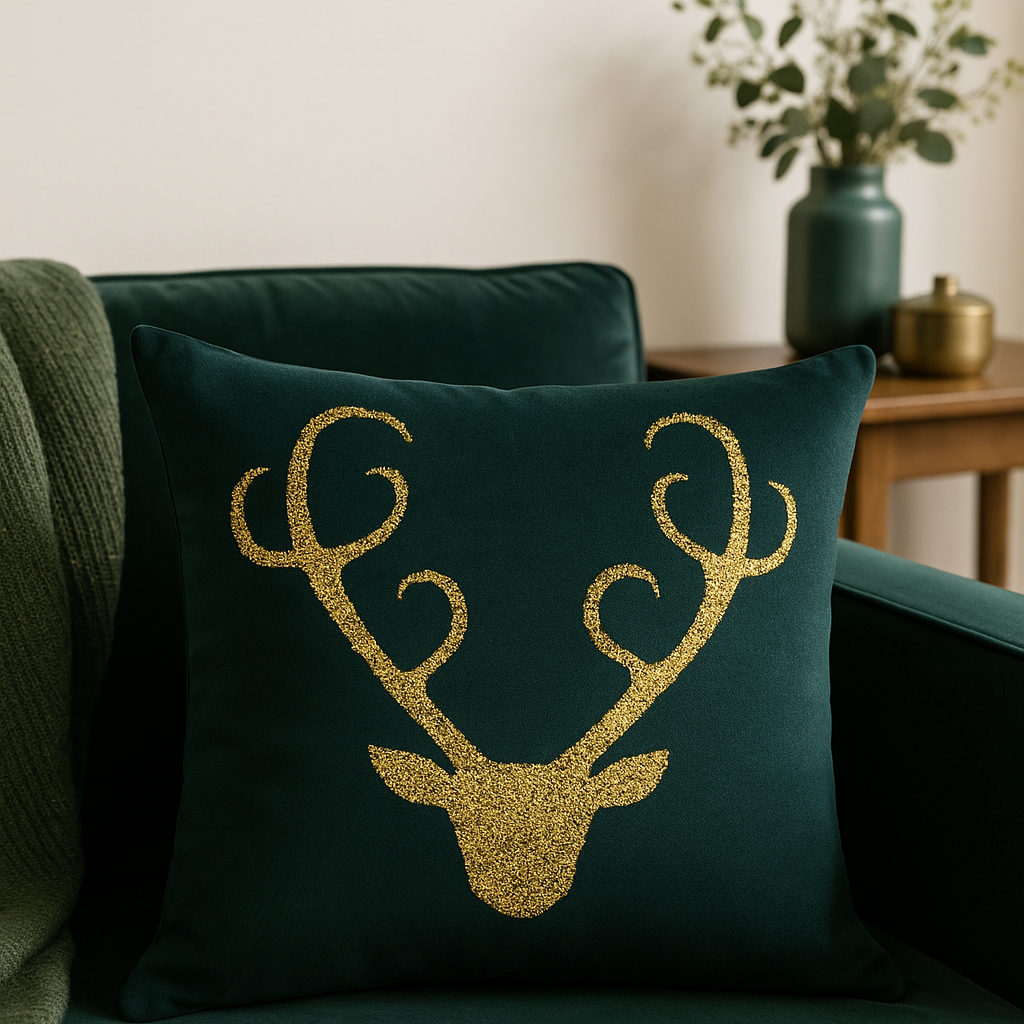 Hage Sofa Cushion Covers – Retro Geometric Design for Elegant Interiors