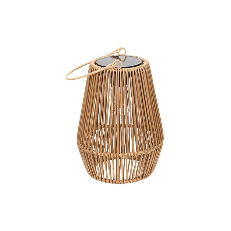 Coastal Glow Solar Lantern for Tropical Garden and Patio Ambiance