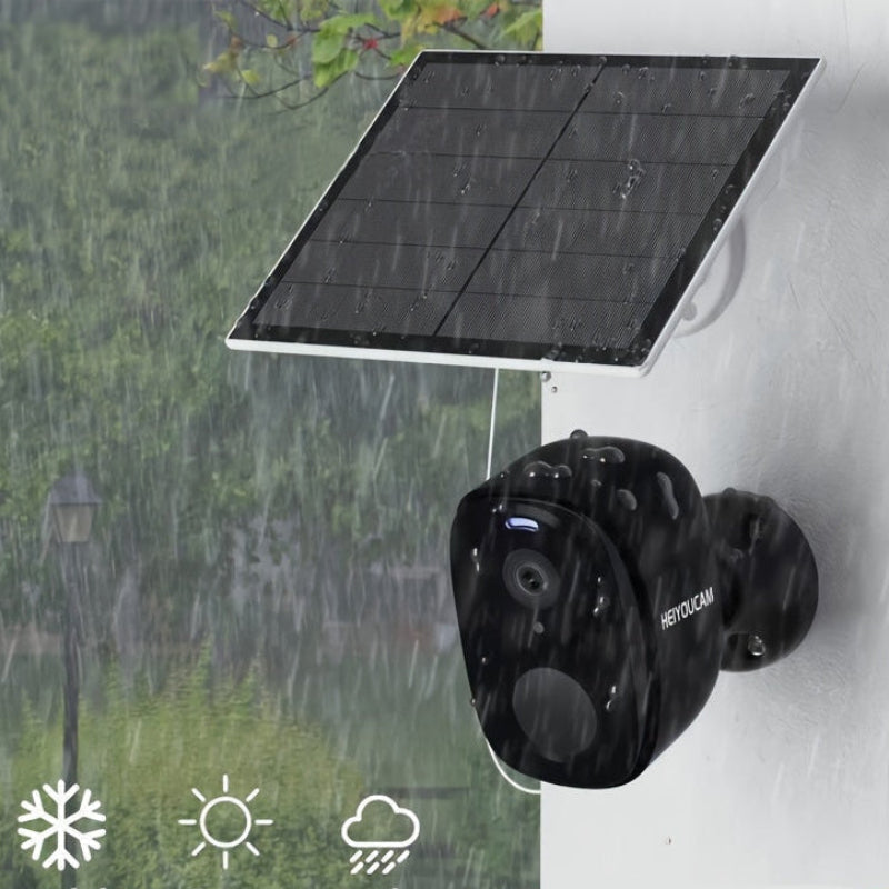 SolaGuard Outdoor Wireless Security Camera Set – 3MP HD Solar Power For Reliable Surveillance 3