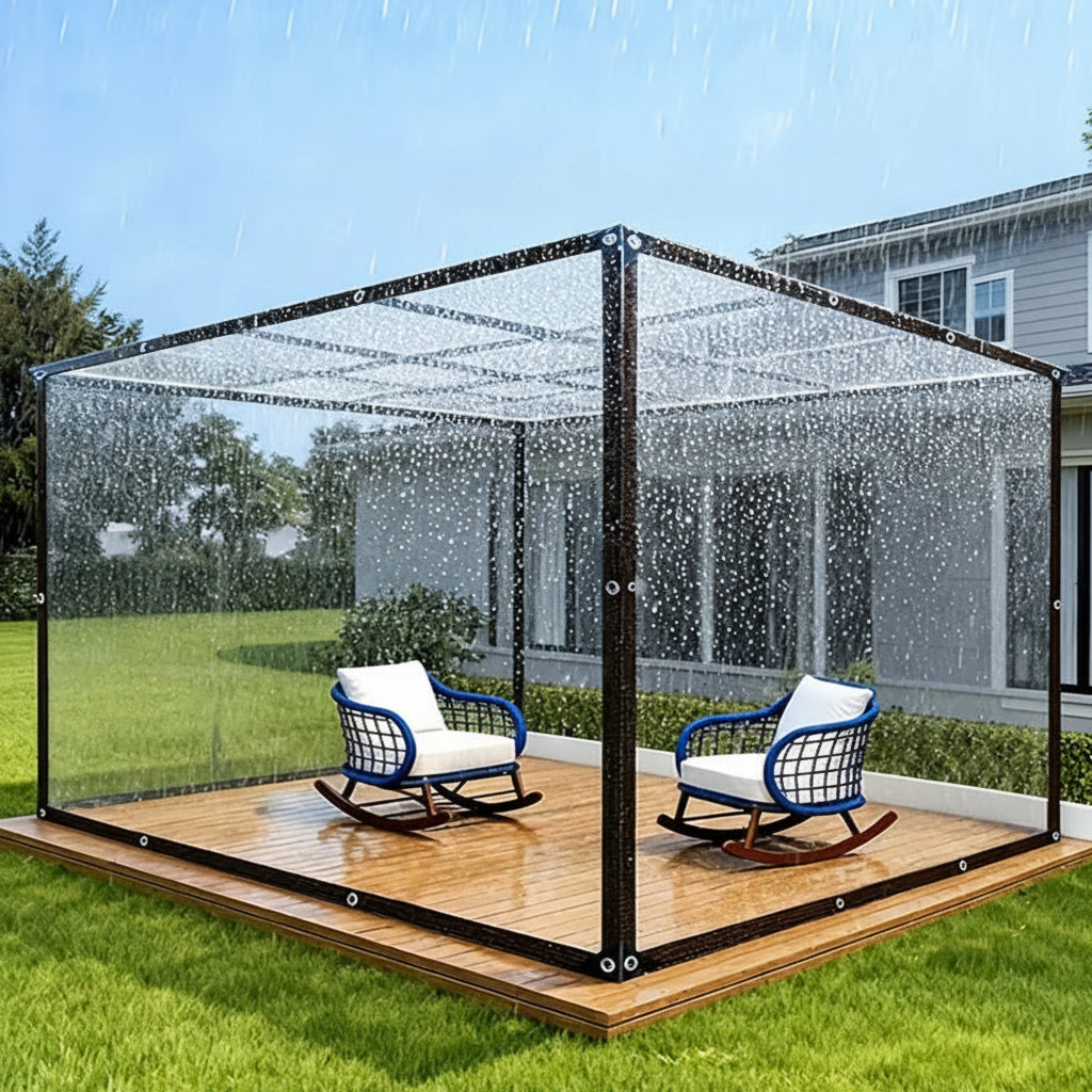 Tropicana Waterproof Garden Cover – PVC Canopy for Optimal Protection