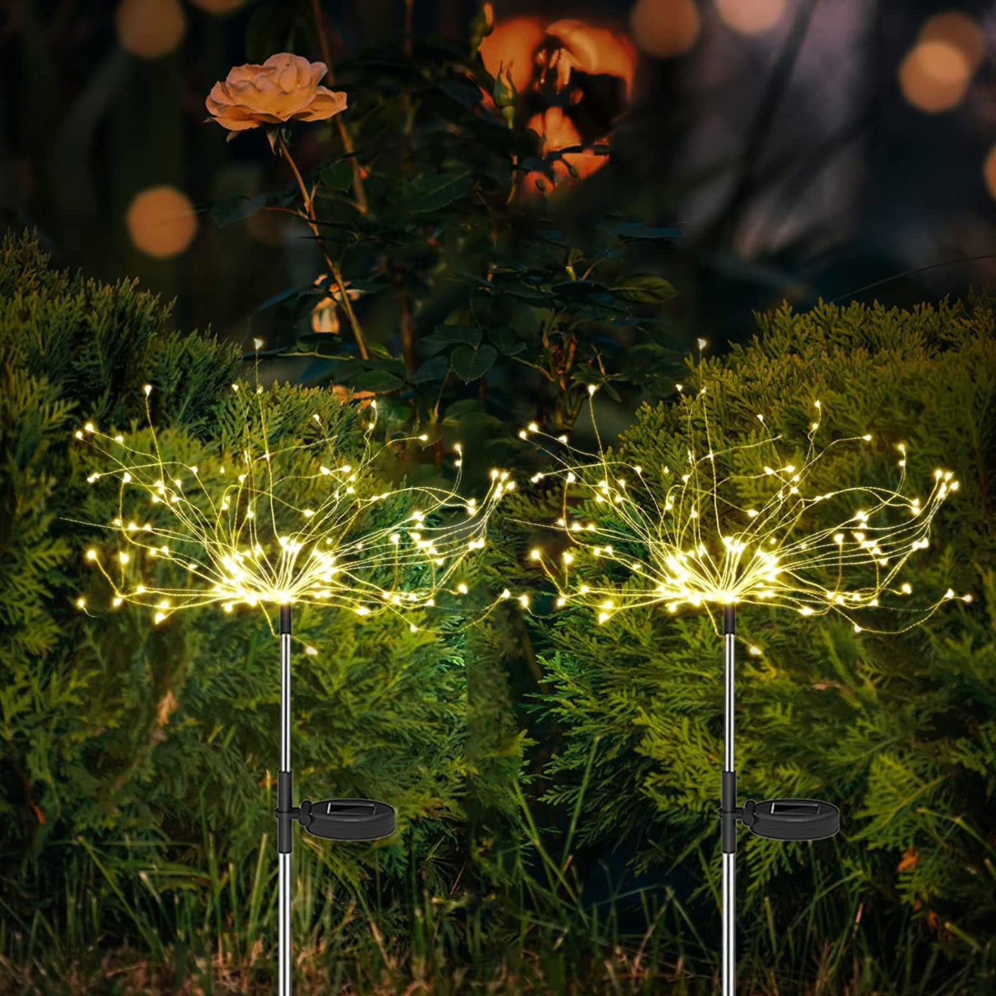 Solara Spark Solar Garden Lights for Outdoor Patio and Pathway Decor