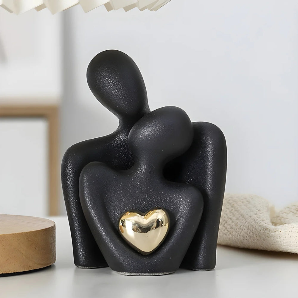 Alera Abstract Lovers Figurine – Minimalist Resin Sculpture for Unity Decor 2