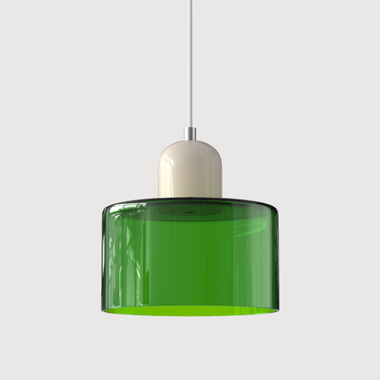 Lunvera Modern Glass Pendant Light – Adjustable Designer Ceiling Lamp for Interiors