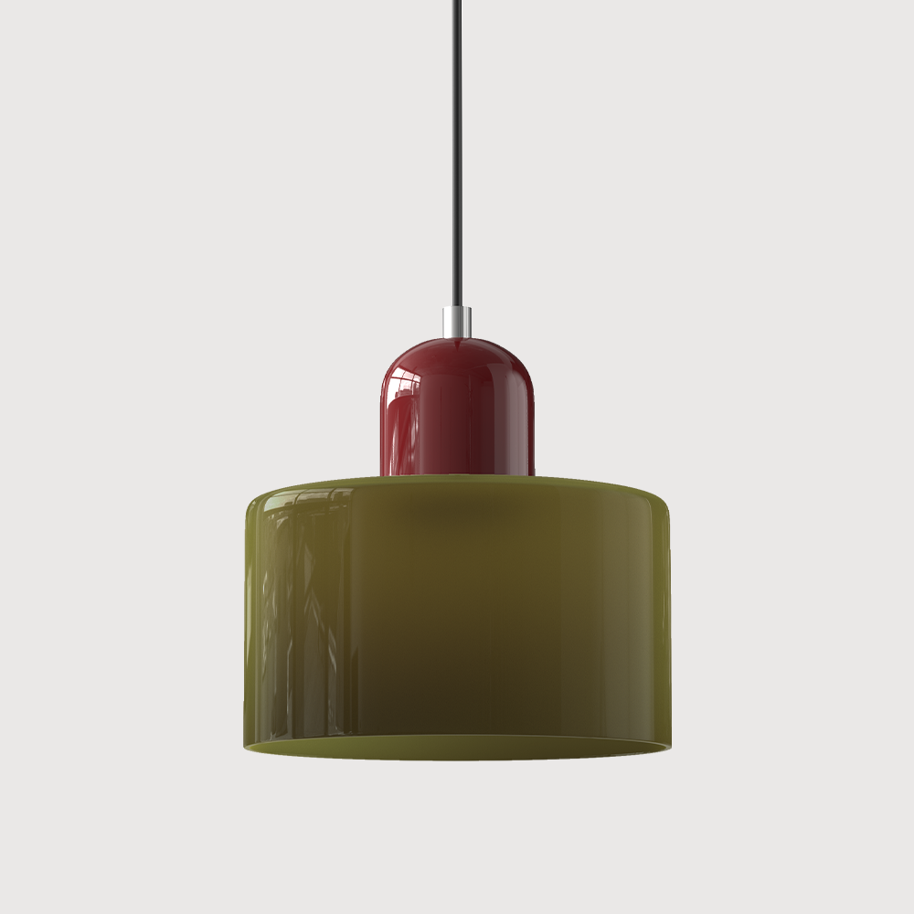 Lunvera Modern Glass Pendant Light – Adjustable Designer Ceiling Lamp for Interiors