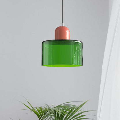 Lunvera Modern Glass Pendant Light – Adjustable Designer Ceiling Lamp for Interiors
