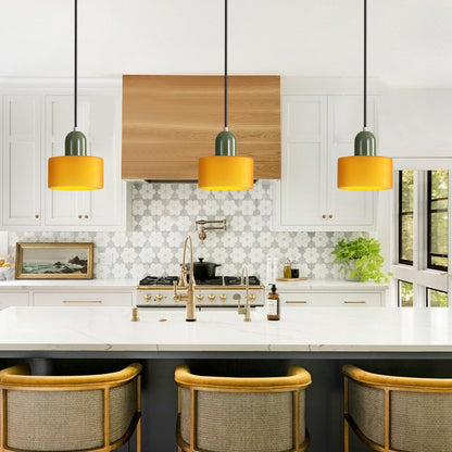 Lunvera Modern Glass Pendant Light – Adjustable Designer Ceiling Lamp for Interiors