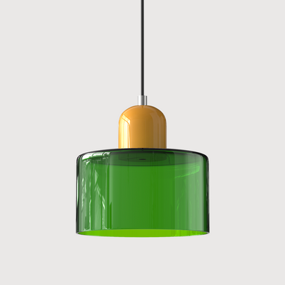 Lunvera Modern Glass Pendant Light – Adjustable Designer Ceiling Lamp for Interiors