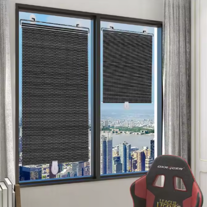 Velora Black Window Screen for Modern Sun Protection and Home Comfort