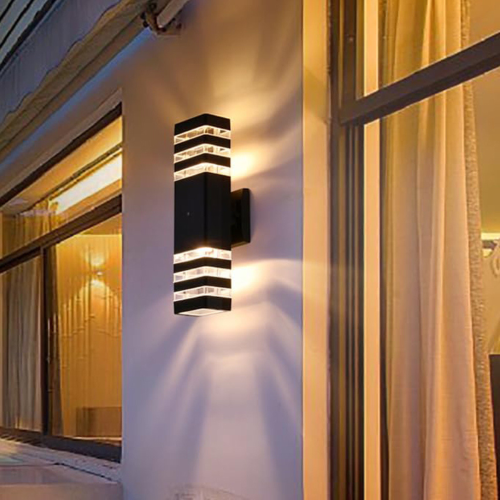 Novara Up Down LED Wall Light for Modern Outdoor Spaces