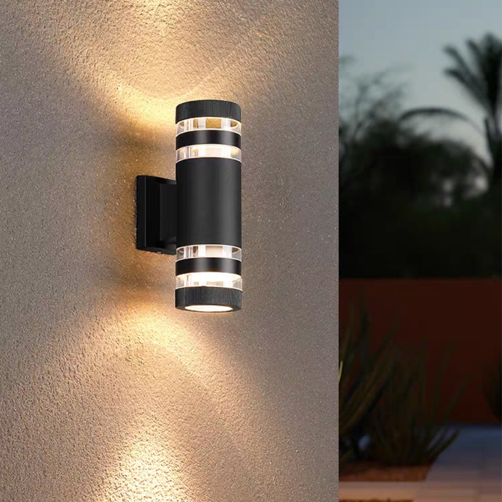 Novara Up Down LED Wall Light for Modern Outdoor Spaces