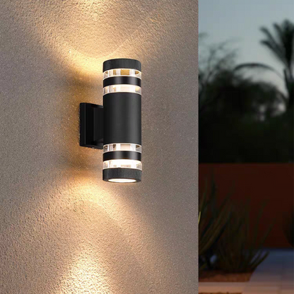 Novara Up Down LED Wall Light for Modern Outdoor Spaces