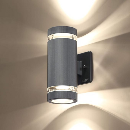 Novara Up Down LED Wall Light for Modern Outdoor Spaces