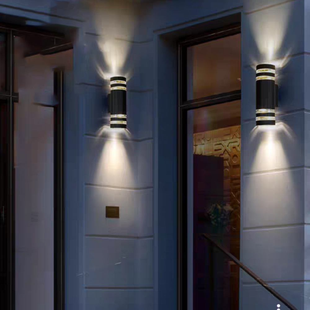 Novara Up Down LED Wall Light for Modern Outdoor Spaces
