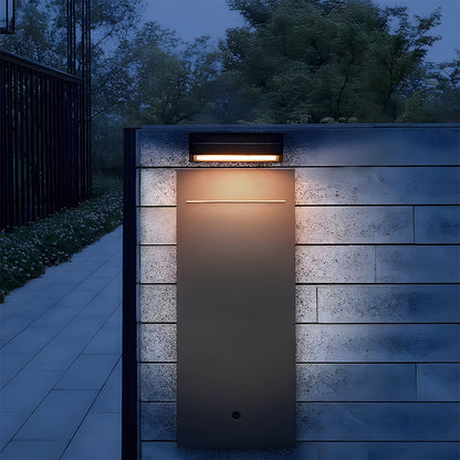 Virelia Solar Acrylic Wall Light – Modern Outdoor Waterproof Garden Illumination