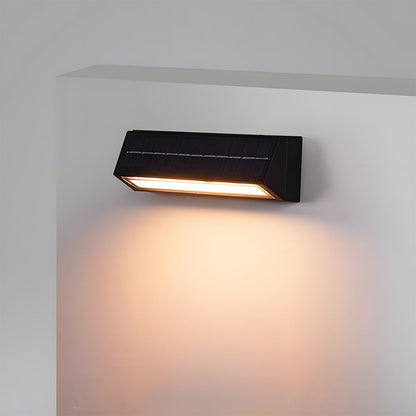 Virelia Solar Acrylic Wall Light – Modern Outdoor Waterproof Garden Illumination