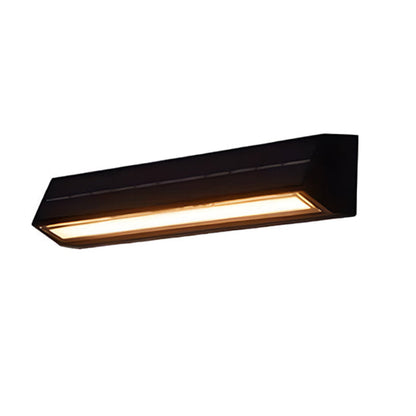 Virelia Solar Acrylic Wall Light – Modern Outdoor Waterproof Garden Illumination