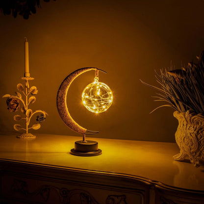 Celestia Moon Glow Lamp with Soft Ambient Night Lighting