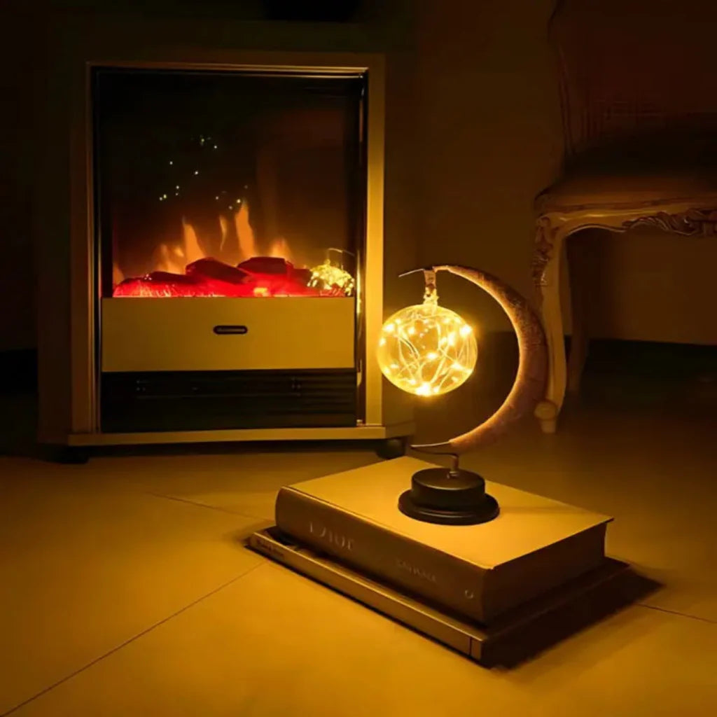 Celestia Moon Glow Lamp with Soft Ambient Night Lighting