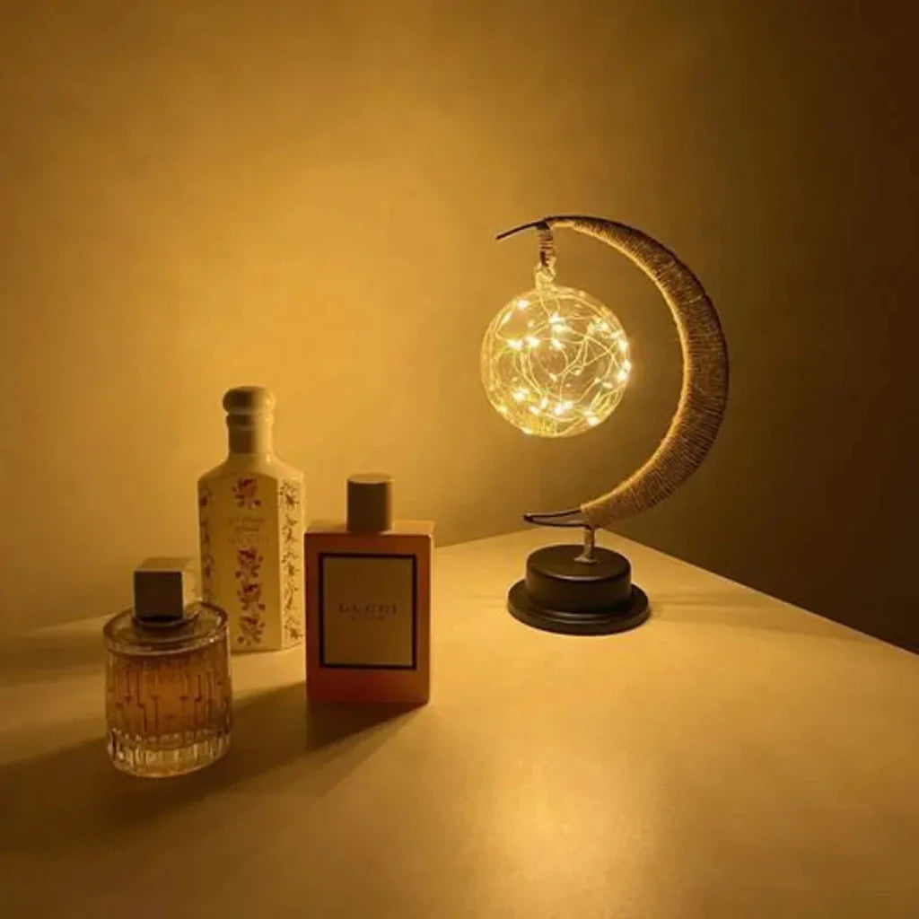 Celestia Moon Glow Lamp with Soft Ambient Night Lighting