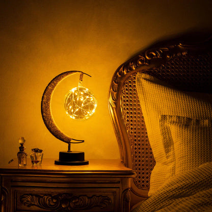 Celestia Moon Glow Lamp with Soft Ambient Night Lighting