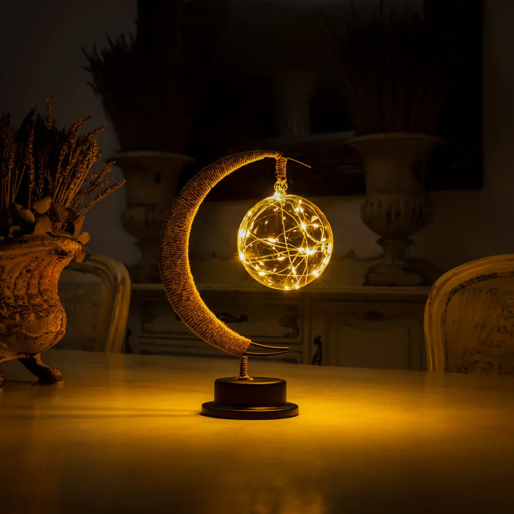 Celestia Moon Glow Lamp with Soft Ambient Night Lighting