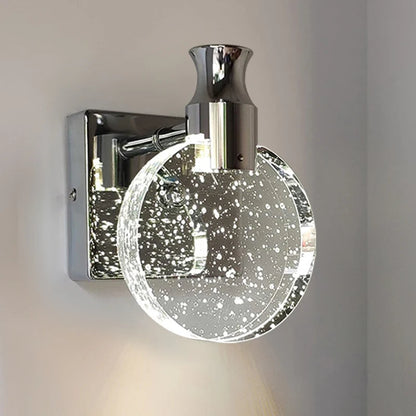 Lunaria Elegant Wall Sconce – Unique Water Drop Design for Warm Ambiance