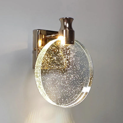 Lunaria Elegant Wall Sconce – Unique Water Drop Design for Warm Ambiance