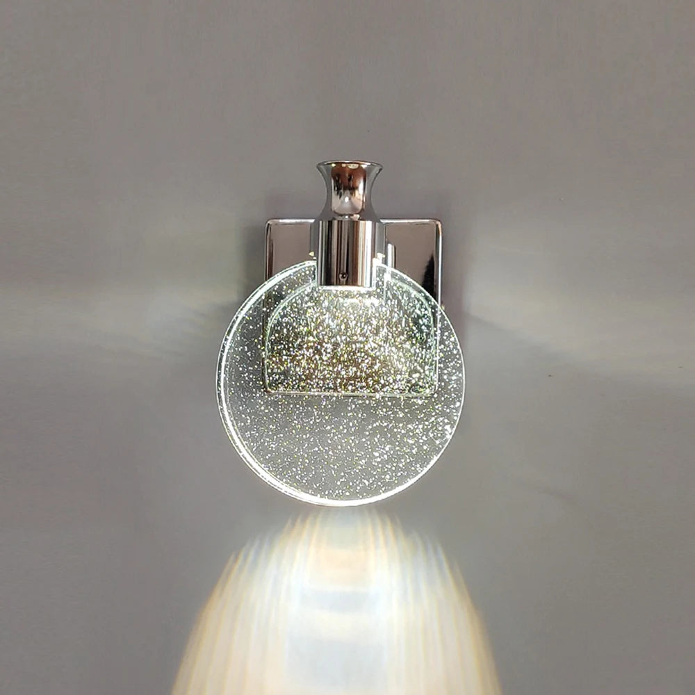 Lunaria Elegant Wall Sconce – Unique Water Drop Design for Warm Ambiance