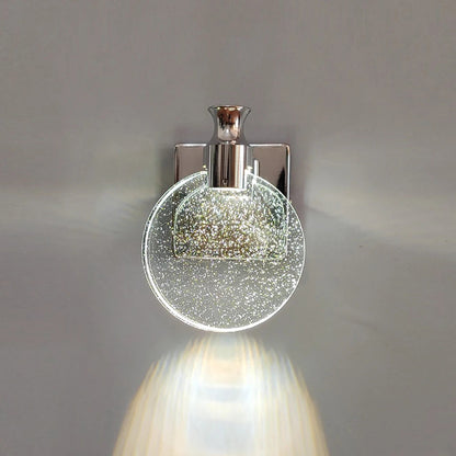 Lunaria Elegant Wall Sconce – Unique Water Drop Design for Warm Ambiance