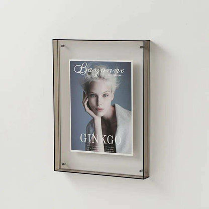 Claritya Floating Acrylic Display Frame – Sleek Design for Stylish Photo Display