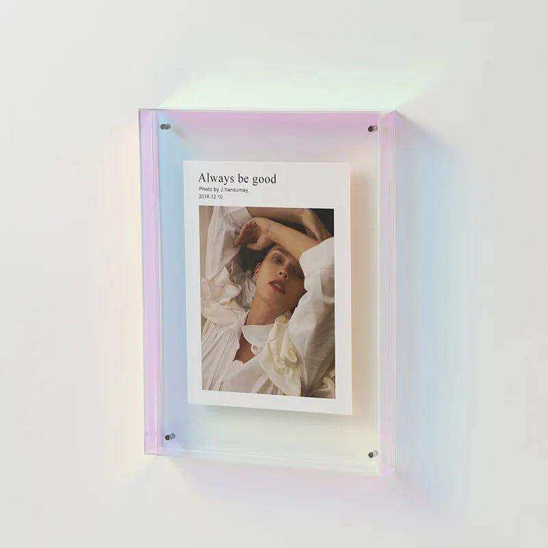 Claritya Floating Acrylic Display Frame – Sleek Design for Stylish Photo Display