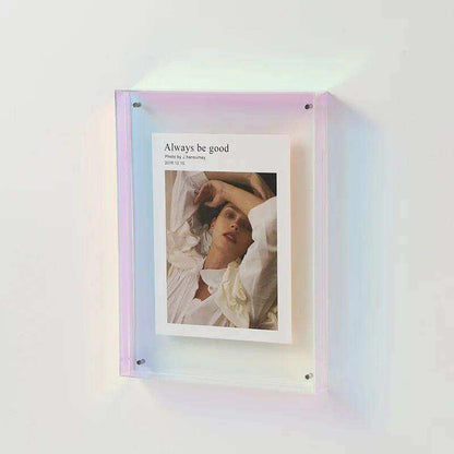 Claritya Floating Acrylic Display Frame – Sleek Design for Stylish Photo Display