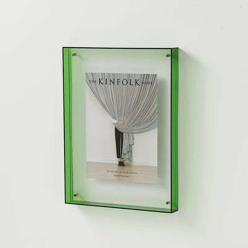 Claritya Floating Acrylic Display Frame – Sleek Design for Stylish Photo Display
