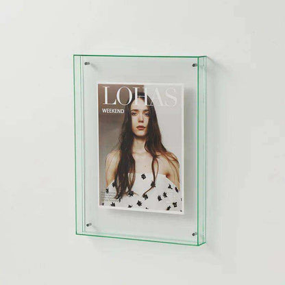 Claritya Floating Acrylic Display Frame – Sleek Design for Stylish Photo Display
