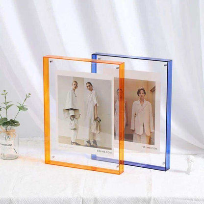 Claritya Floating Acrylic Display Frame – Sleek Design for Stylish Photo Display