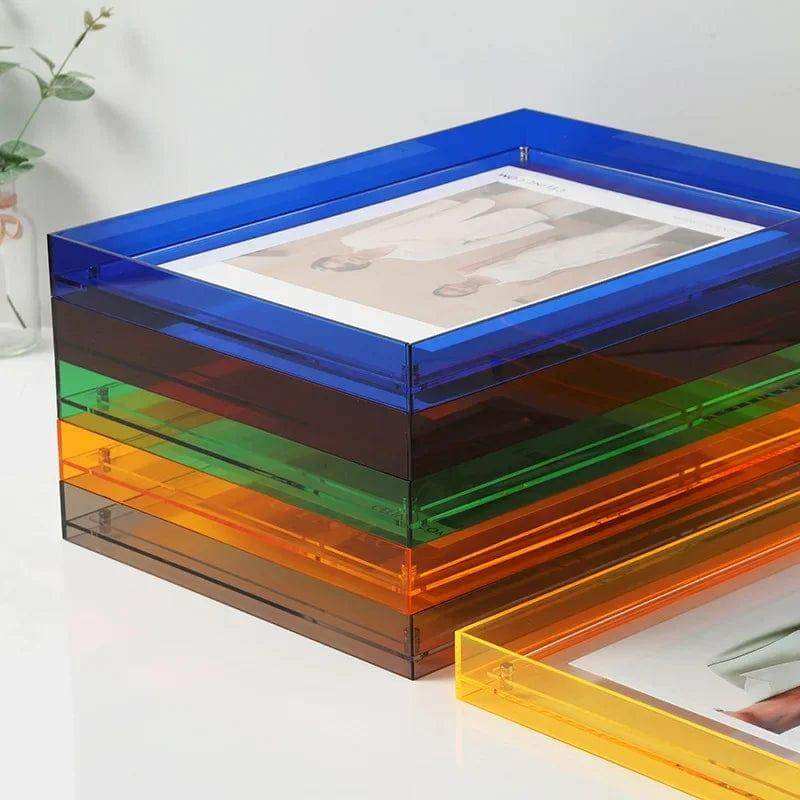 Claritya Floating Acrylic Display Frame – Sleek Design for Stylish Photo Display