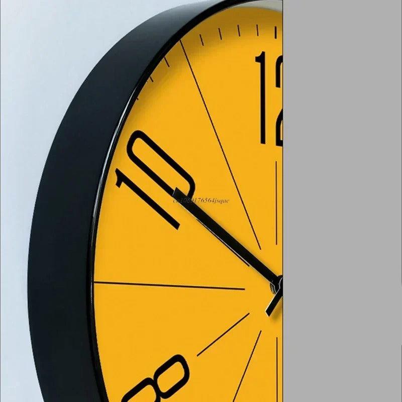 Elara Modern Wall Clock Decor for Stylish Contemporary Living Spaces