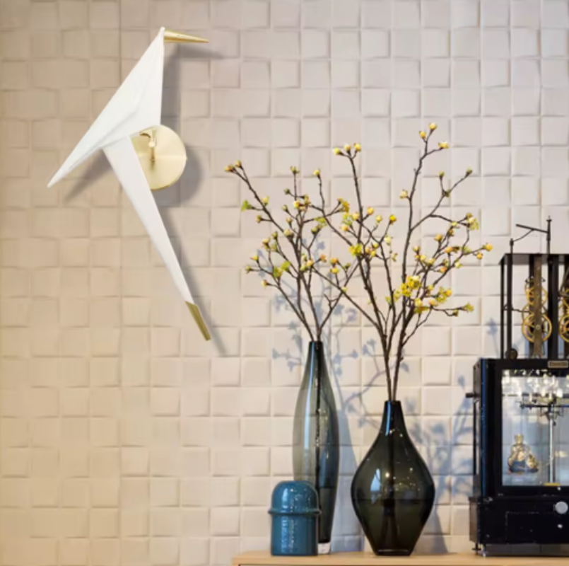 Sylven Bird Modern Wall Light – Artistic LED Sconce for Cozy Interiors