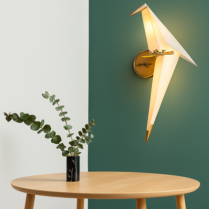 Sylven Bird Modern Wall Light – Artistic LED Sconce for Cozy Interiors